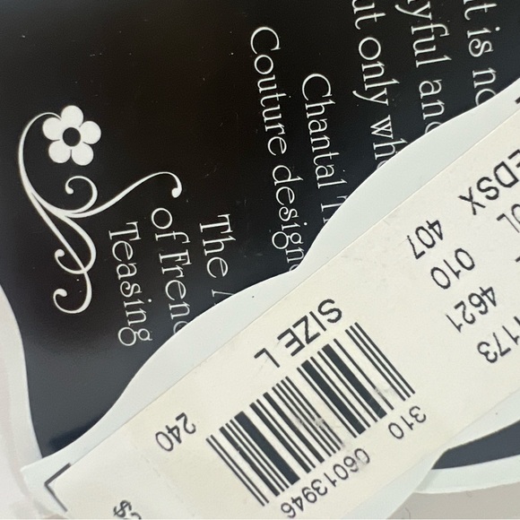 Rare Chantal Thomass Victoria Secret
Y2K Collab Floral Embroidery thong undies - Picture 3 of 3